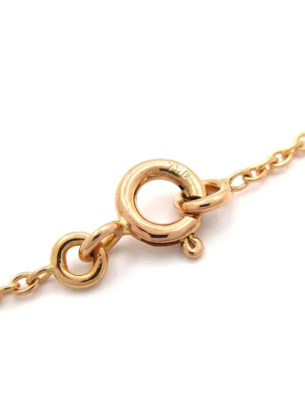 Hermes Necklace Farandole PM Chaine D'ancre 18k Pink Gold